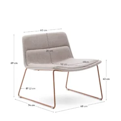Kave Home Zahara Fauteuil