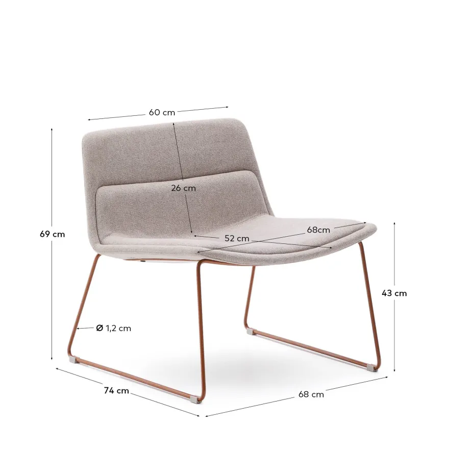 Kave Home Zahara Fauteuil