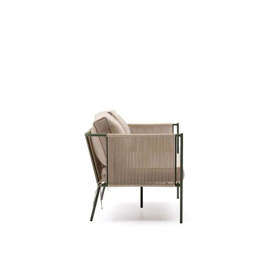 Kave Home Zivia Outdoor 3-Zitsbank