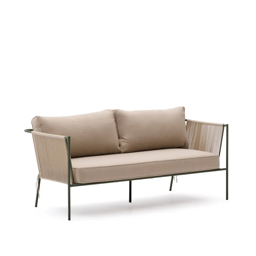 Kave Home Zivia Outdoor 3-Zitsbank