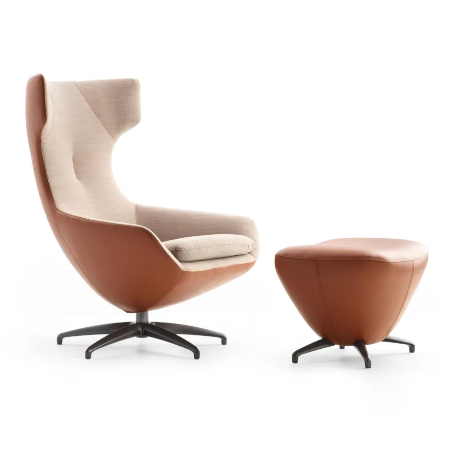 Leolux Caruzzo Forte Hocker