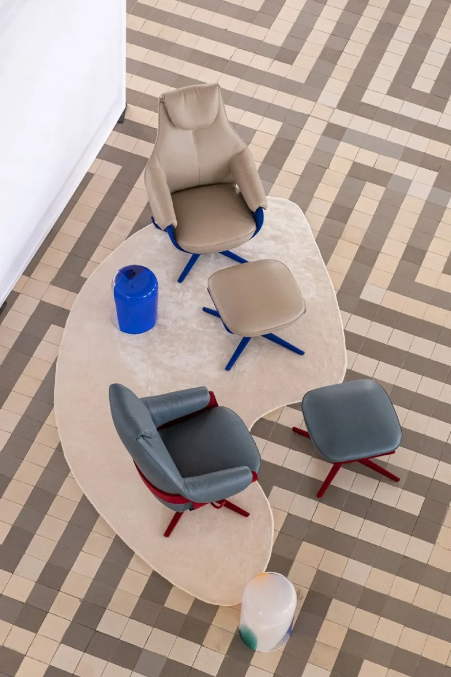Leolux Cream Fauteuil