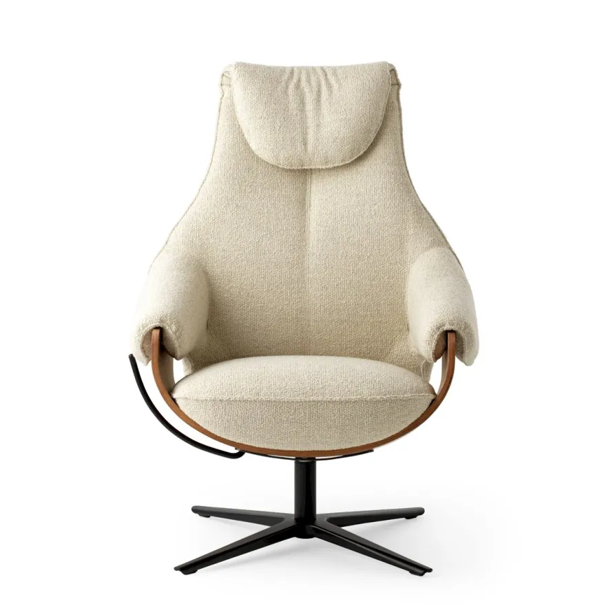 Leolux Cream Fauteuil