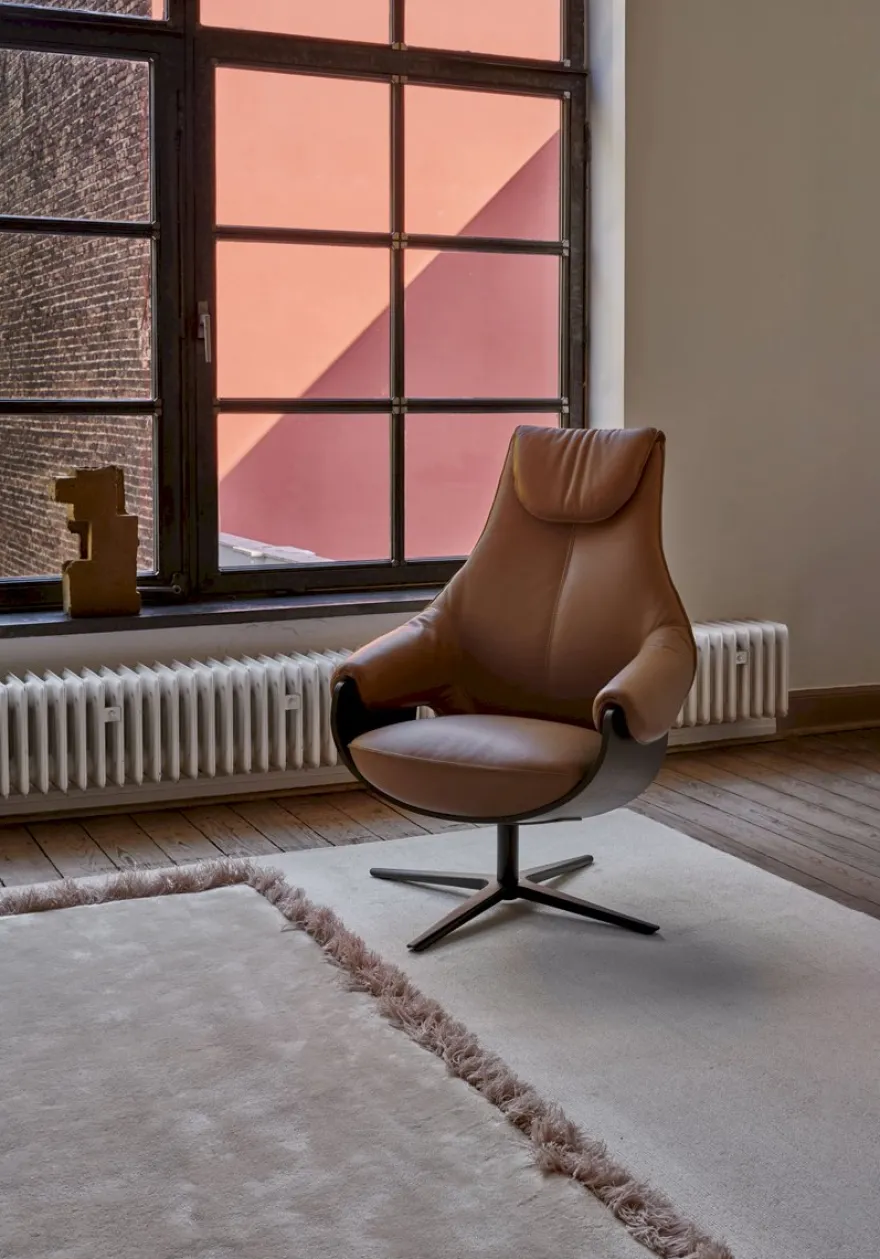 Leolux Cream Fauteuil