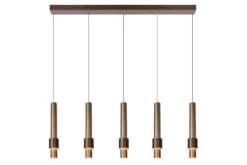 Lucide Margary Koffie Hanglamp