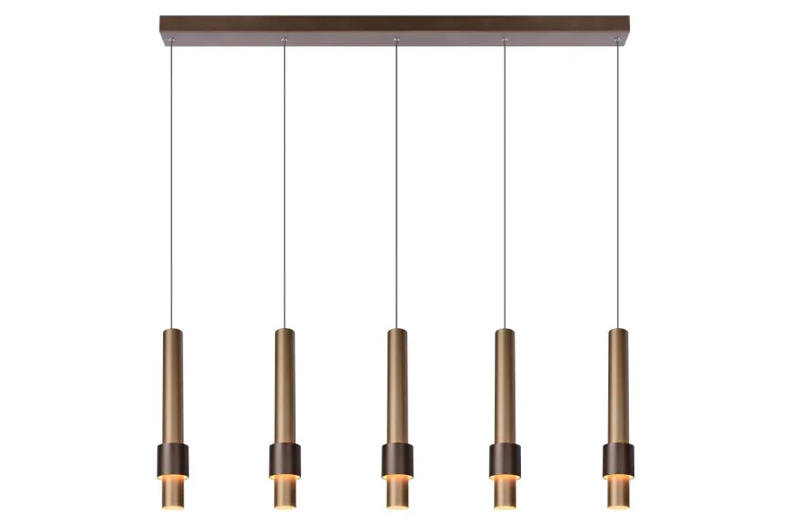 Lucide Margary Koffie Hanglamp