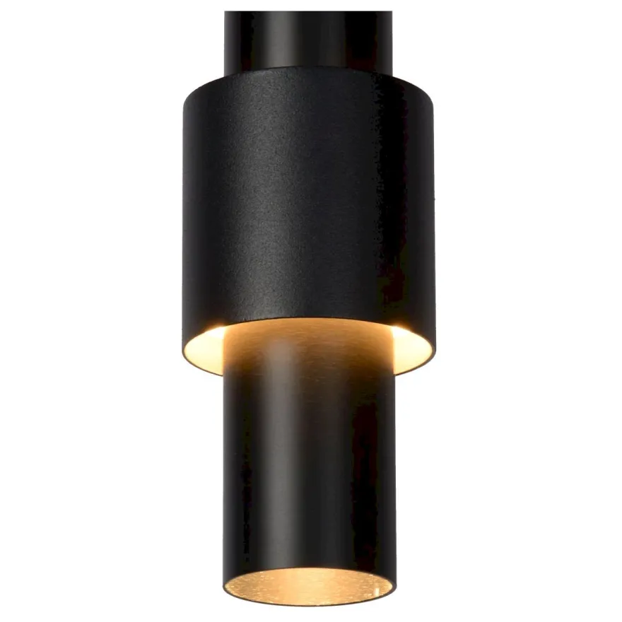 Lucide Margary Zwart Hanglamp