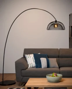 Lucide Mesh Boog Vloerlamp