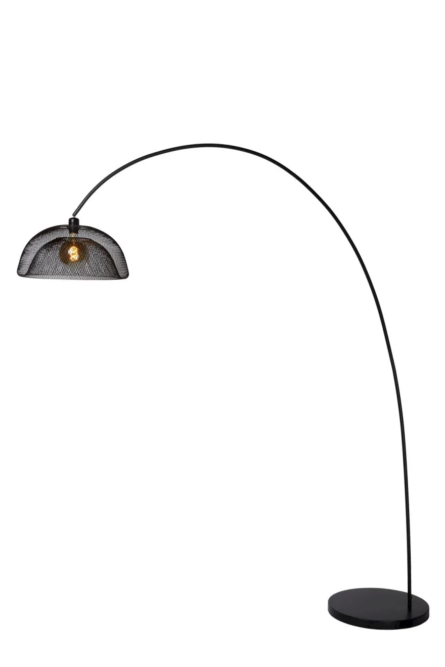 Lucide Mesh Boog Vloerlamp