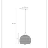 Lucide Mesh Hanglamp