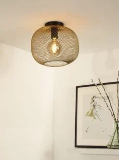Lucide Mesh Plafondlamp