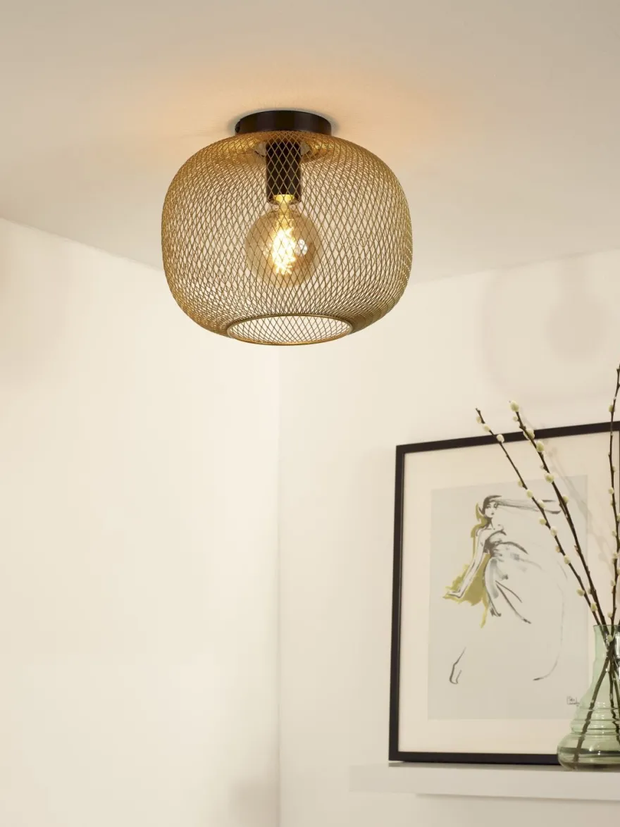 Lucide Mesh Plafondlamp