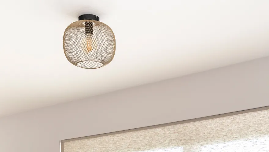 Lucide Mesh Plafondlamp