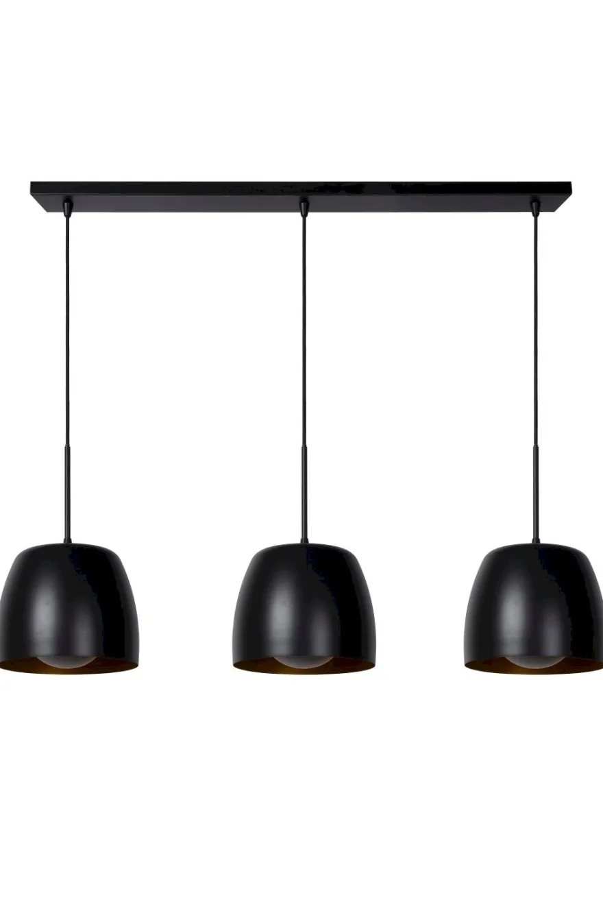 Lucide Nolan Zwart Hanglamp
