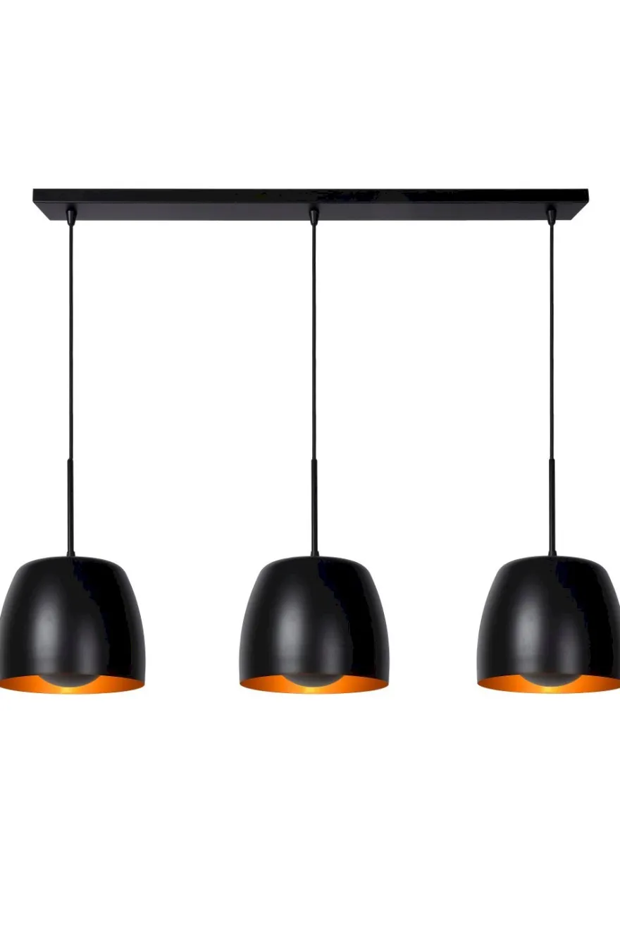Lucide Nolan Zwart Hanglamp