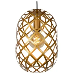 Lucide Wolfram Goud Hanglamp