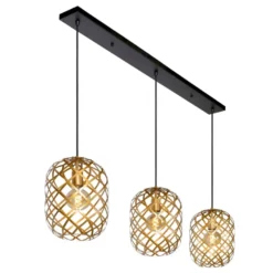 Lucide Wolfram Goud Hanglamp
