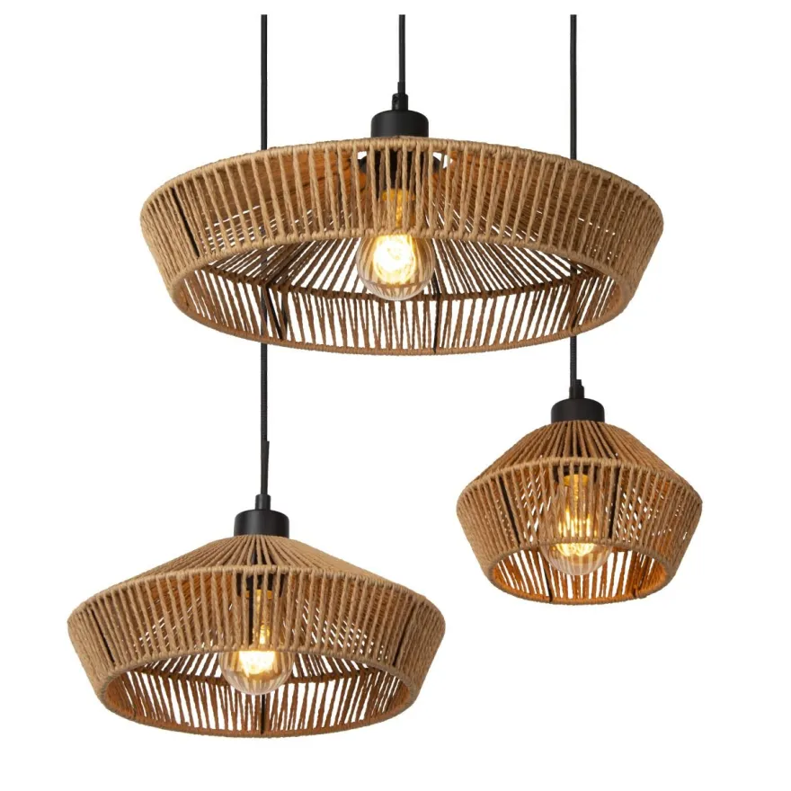 Lucide Yunkai 3-lichts Hanglamp