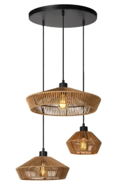 Lucide Yunkai 3-lichts Hanglamp