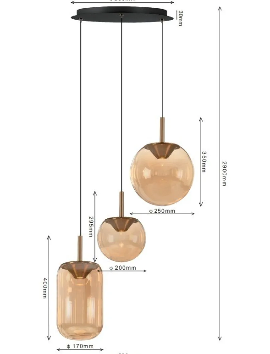 Montèl Yvonne Hanglamp