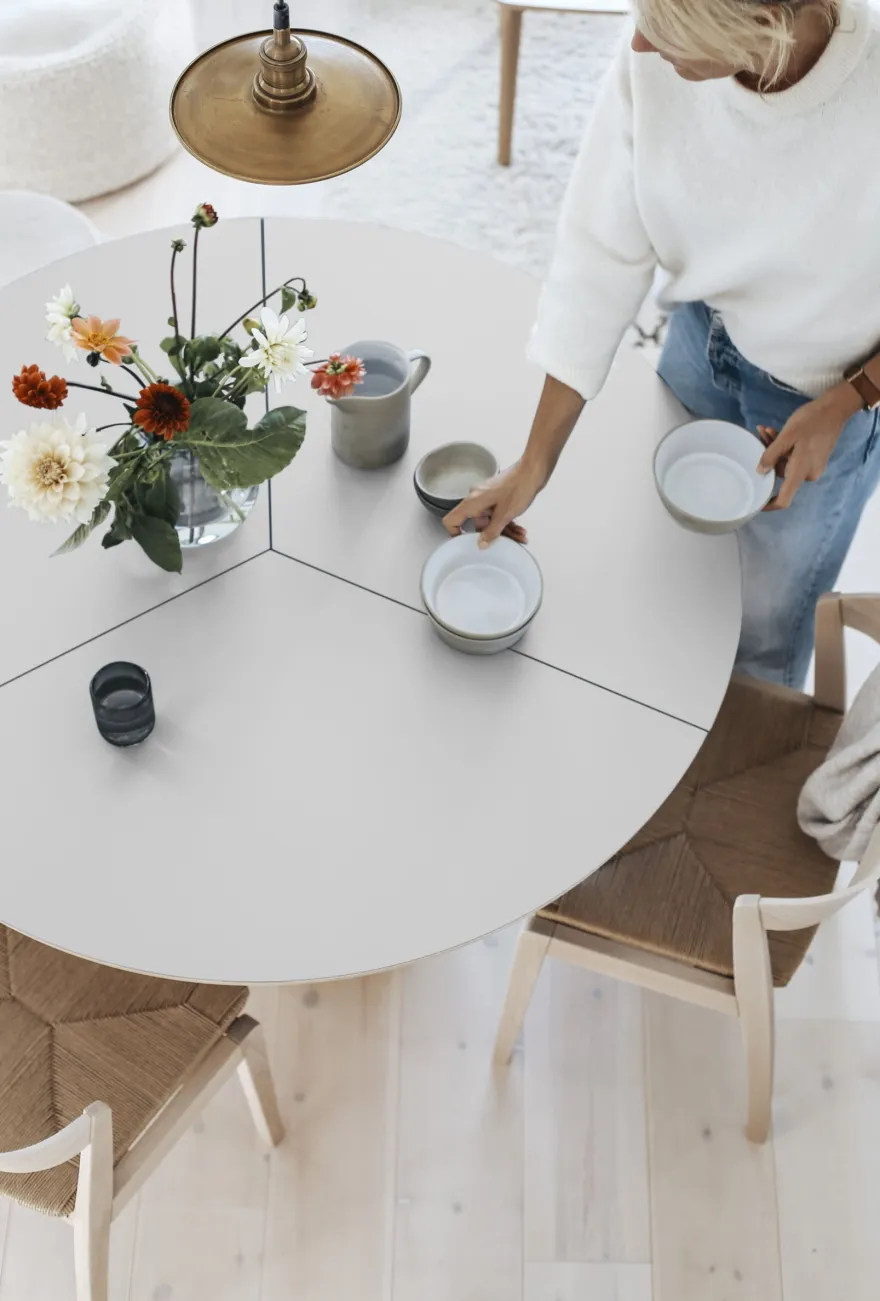 Skovby SM33 Uitschuiftafel