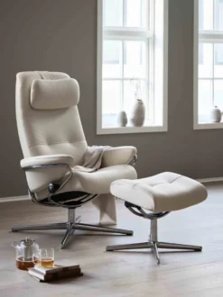 Stressless Berlin Relaxfauteuil + Hocker
