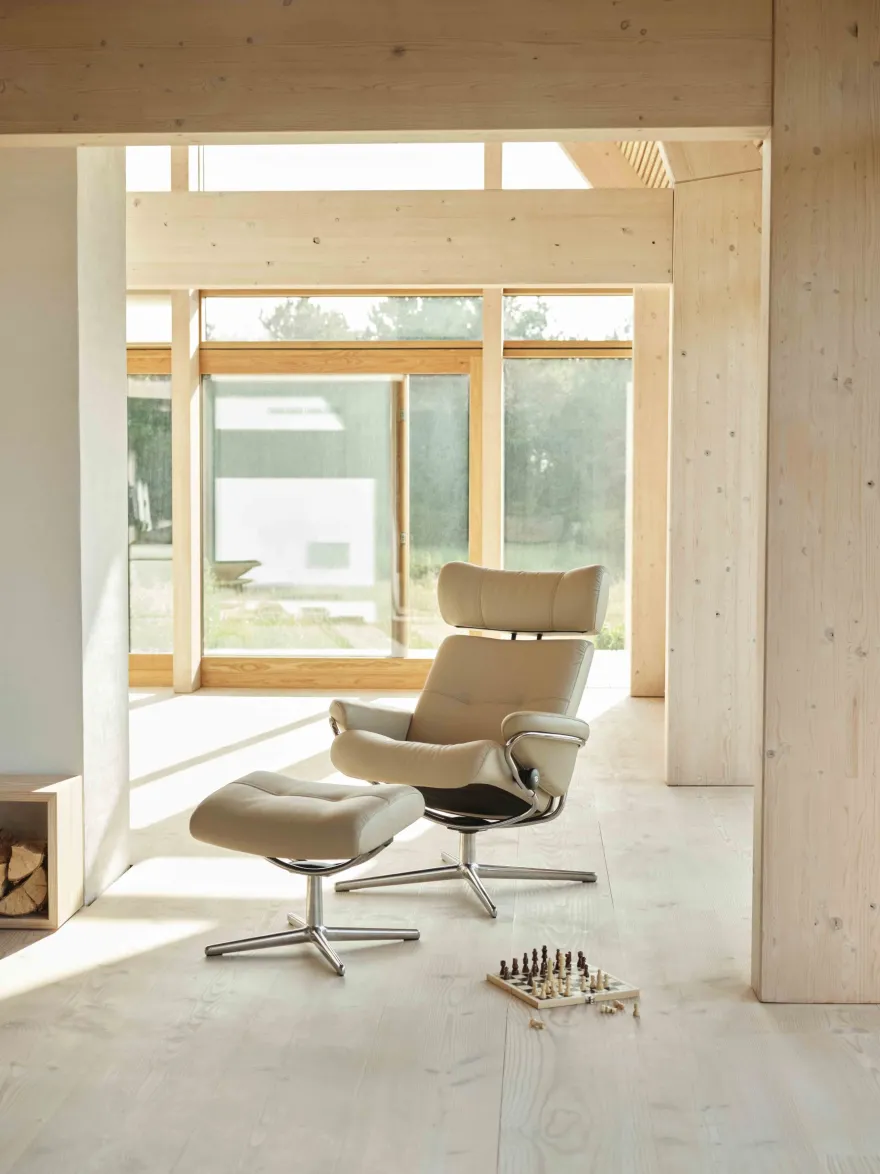 Stressless Berlin Relaxfauteuil + Hocker