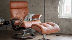 Stressless Erik L Relaxfauteuil + Hocker