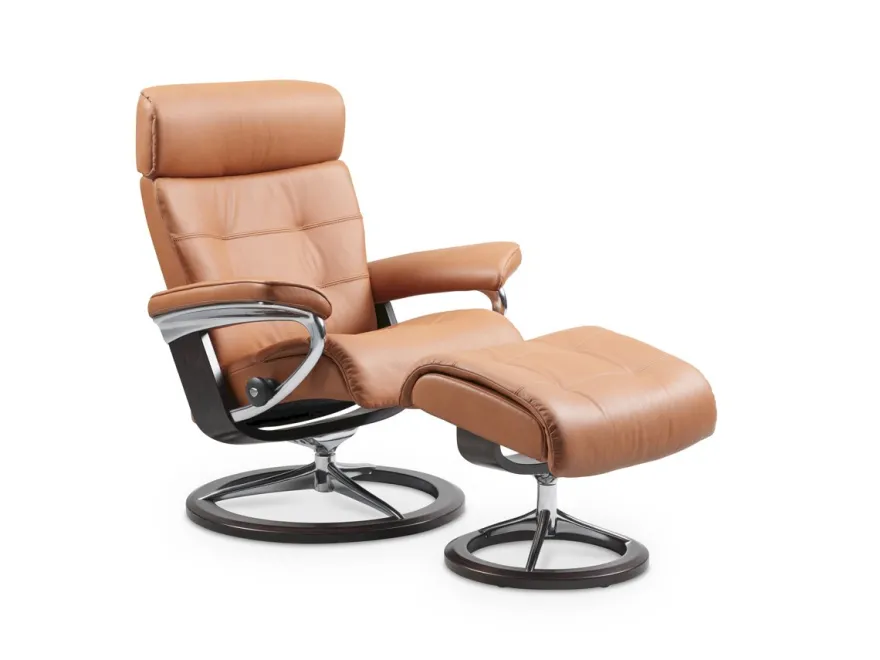 Stressless Erik M Relaxfauteuil + Hocker