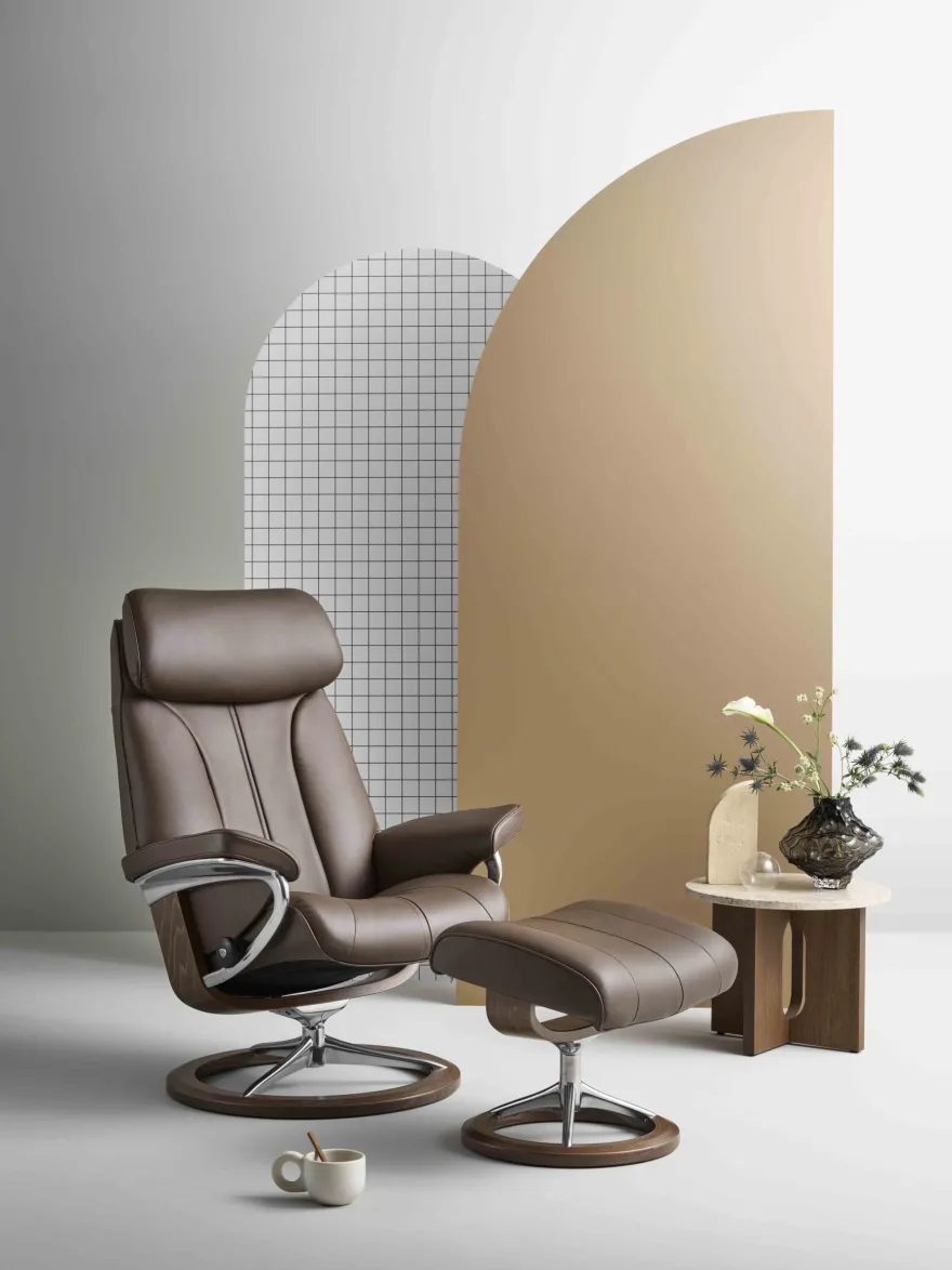 Stressless Paul Relaxfauteuil + Hocker