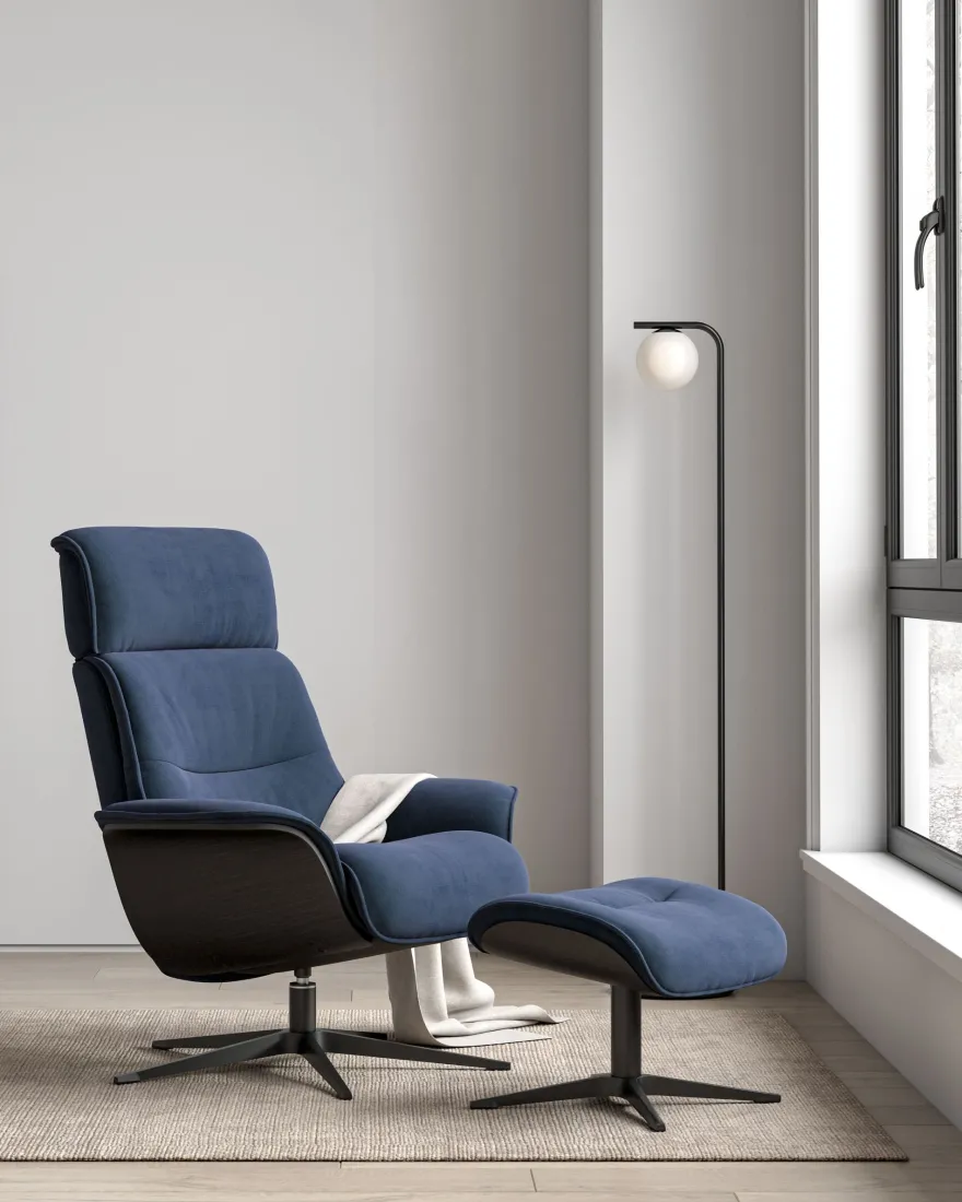 Stressless Spider Fauteuil + Hocker
