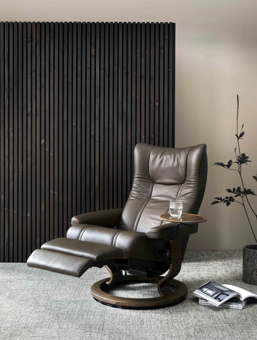 Stressless Wing Relaxfauteuil + Hocker