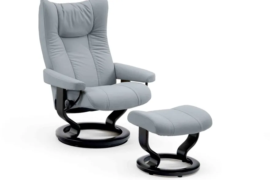 Stressless Wing Relaxfauteuil + Hocker