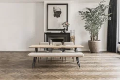 Studio HENK Butterfly Black Eettafel
