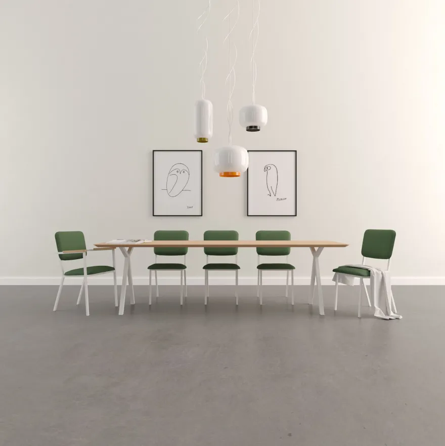 Studio HENK Slim X-type Eettafel