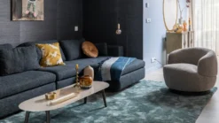 Trendhopper Cowan Blauw Vloerkleed