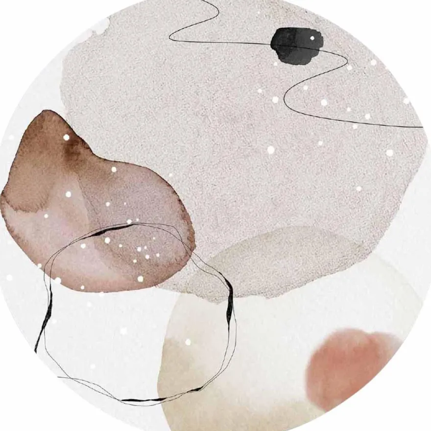 Trendhopper Organic Shapes Wanddecoratie