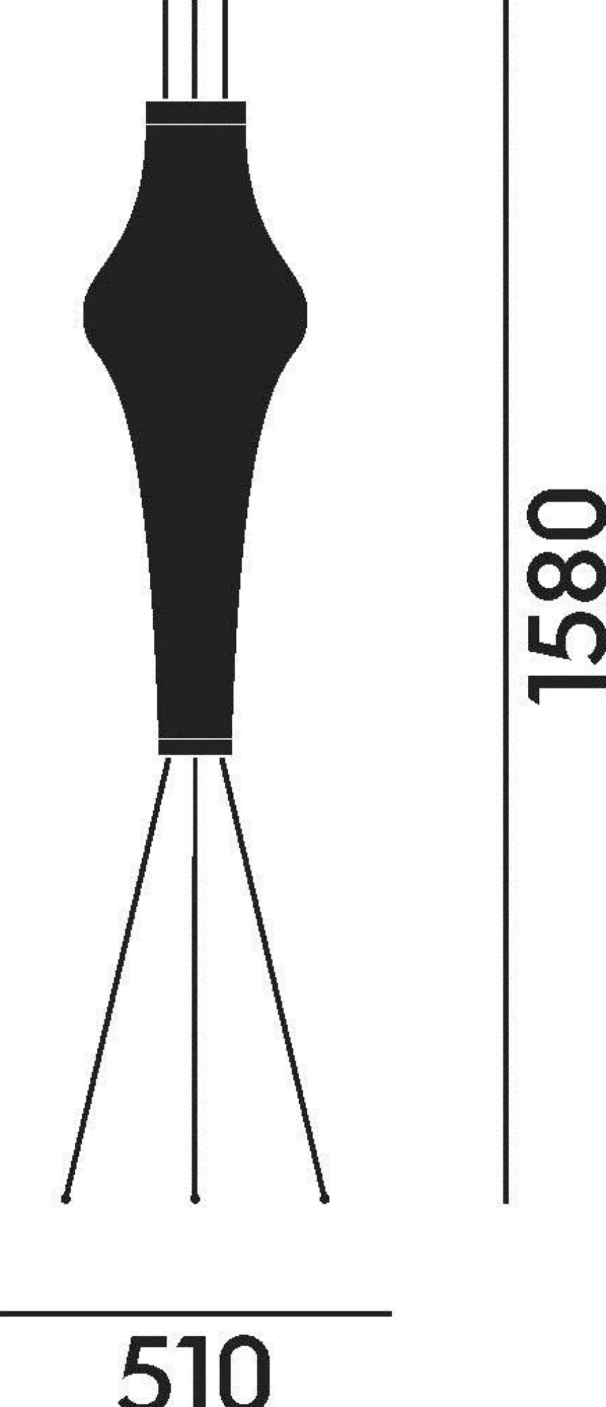 Vitra Akari 14A Vloerlamp