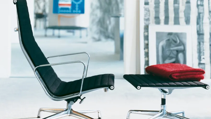 Vitra Eames EA 124 Fauteuil