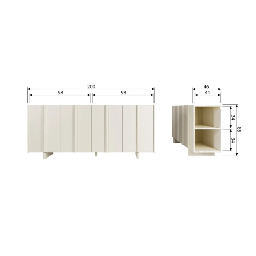 WOOOD Basu Dressoir