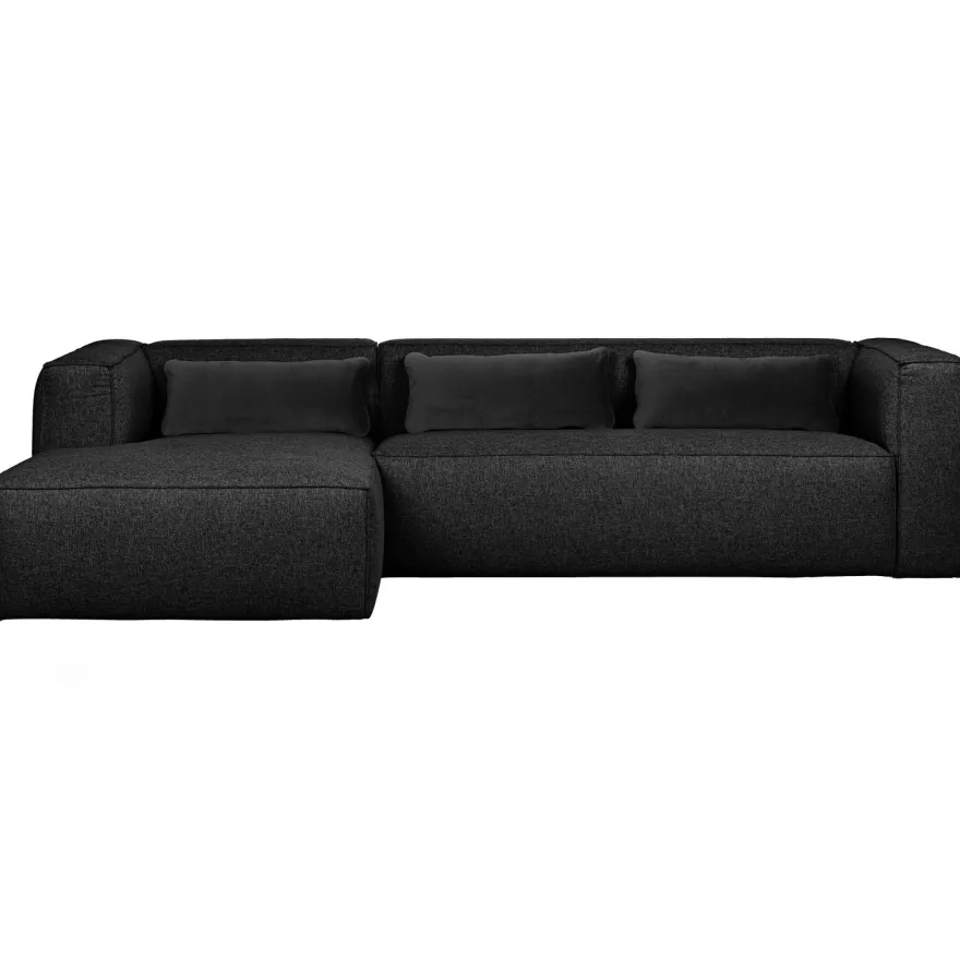 WOOOD Bean Gemeleerd Links Hoekbank
