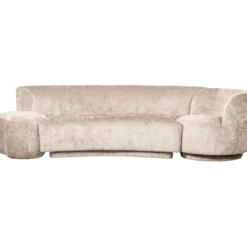 WOOOD Combi-Popular Fauteuil + Poef Elementenbank