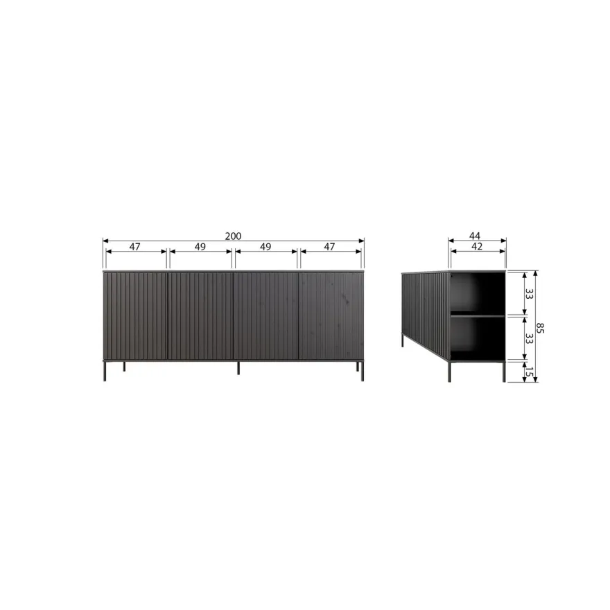 WOOOD Gravure Dressoir
