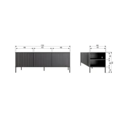 WOOOD Gravure Medium Tv-meubel