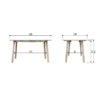WOOOD Lange Jan Eettafel