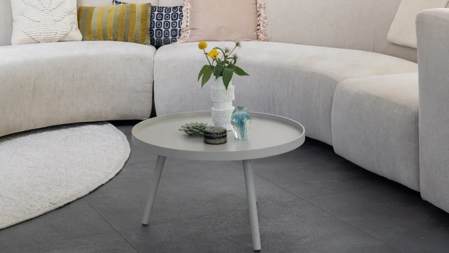 WOOOD Mesa Beige Bijzettafel
