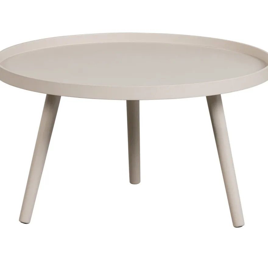 WOOOD Mesa Beige Bijzettafel