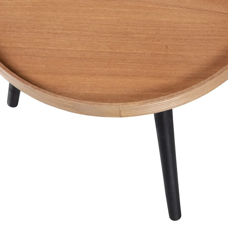 WOOOD Mesa Natural Bijzettafel