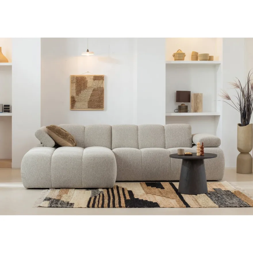WOOOD Mojo Bouclé Chaise Longue Bank