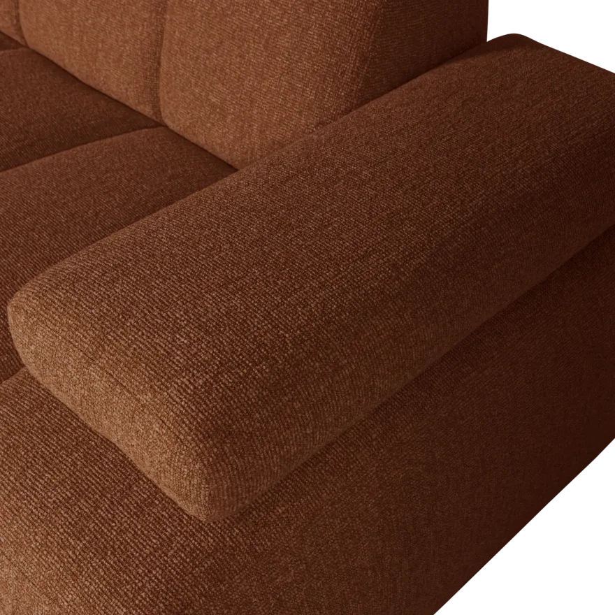 WOOOD Mojo Bouclé Chaise Longue Bank